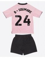 Leicester City Boubakary Soumare #24 Kolmaspaita Lasten 2025-26 Lyhythihainen (+ shortsit)